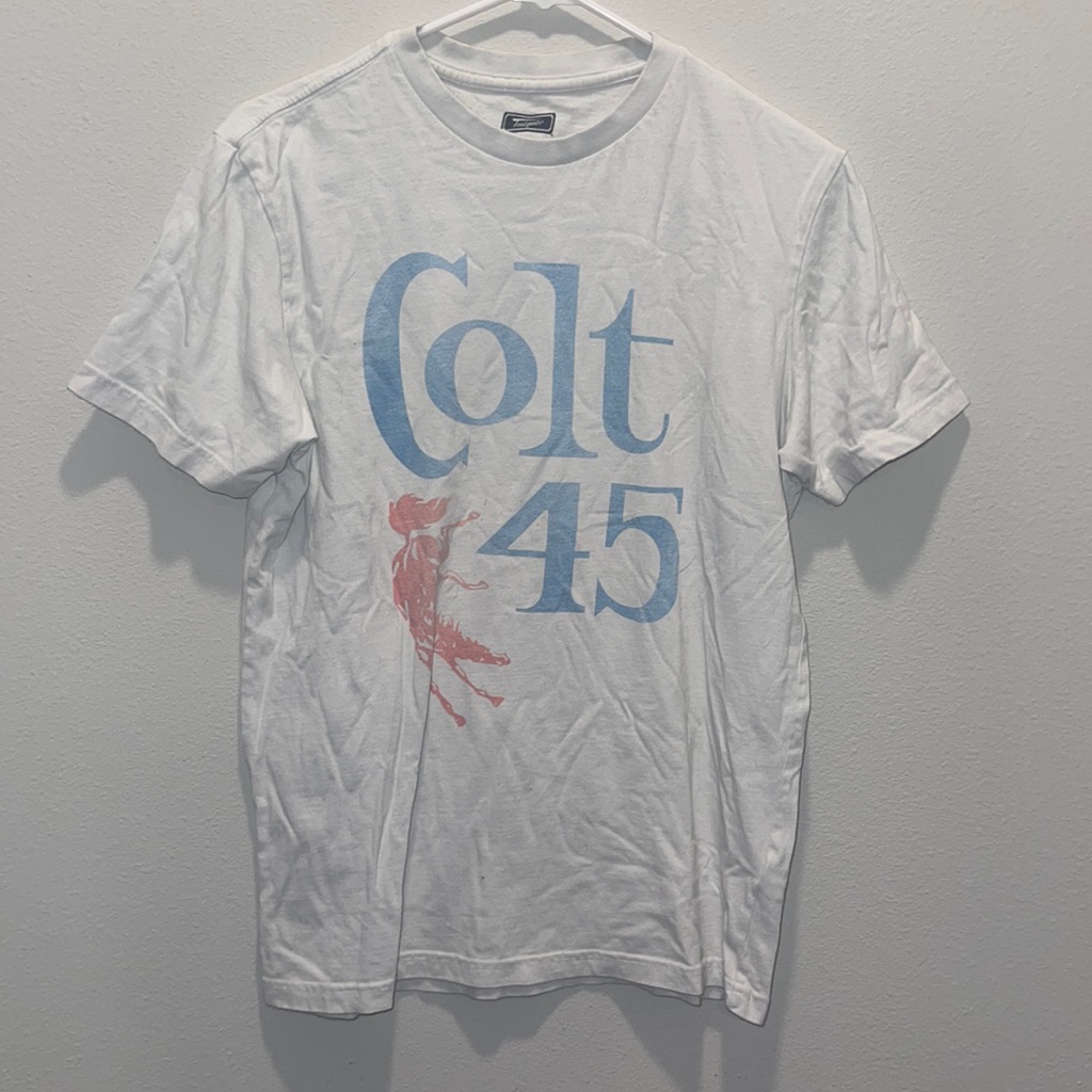 Colt 45 TShirt Brand Tailgate Size Xs
